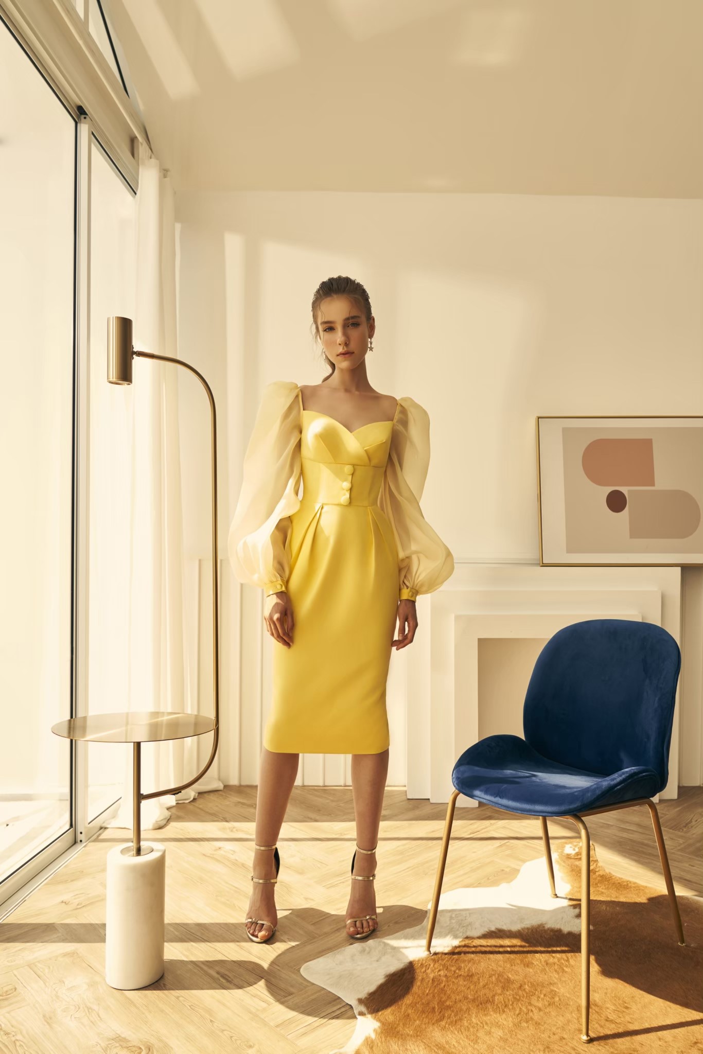 Yellow Daffodil Dress | INSOMNIA BANGKOK